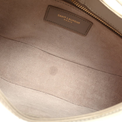 Saint Laurent Shiny Calfskin Le Fermoir Hobo 5 of 8