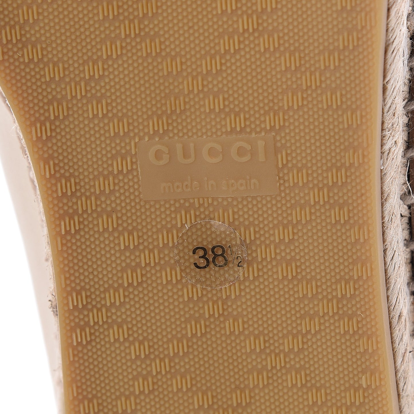 Nappa Ophelia Espadrilles 38.5 Mystic White