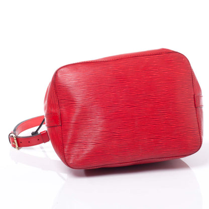 Louis Vuitton Epi Petit Noe Red 5 of 9