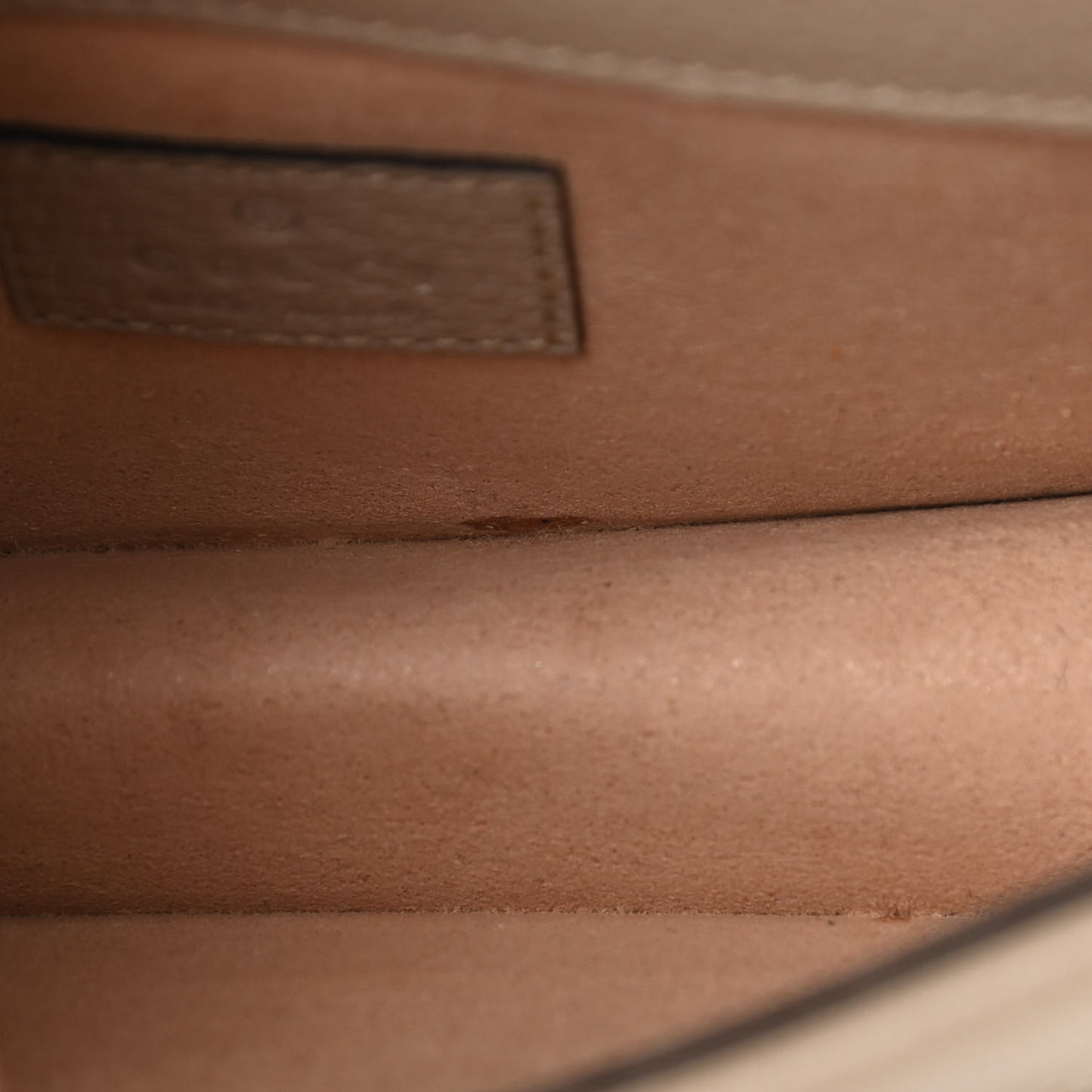 GG Supreme Monogram Textured Dollar Calfskin Super Mini Dionysus Shoulder Bag Beige Mystic White Oatmeal