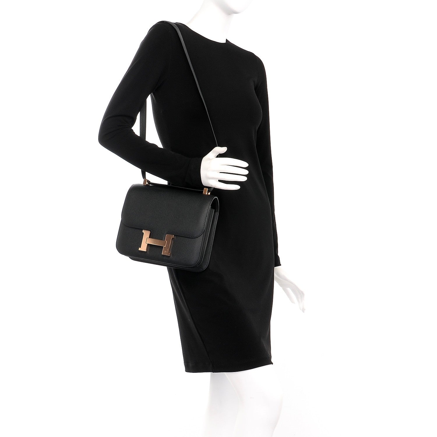 Hermes Epsom Constance 24 Black 2 of 21