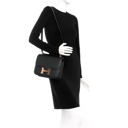 Hermes Epsom Constance 24 Black 2 of 21