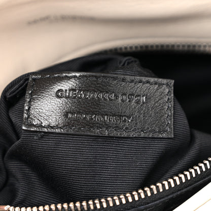 Saint Laurent Lambskin Quilted Toy Loulou Puffer Monogram Chain Satchel Crema Soft 13 of 21