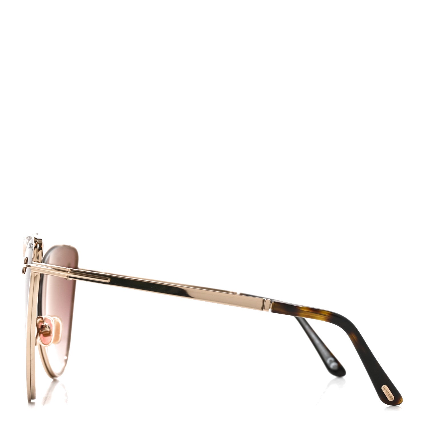 Tom Ford Metal Leila Cat Eye Sunglasses TF786 Gold 3 of 7