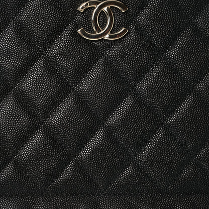 Chanel Caviar Quilted Rolled Up Tote Black 10 of 14