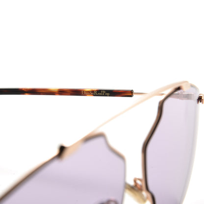 Christian Dior So Real Pop Sunglasses Rose Gold Purple 5 of 9