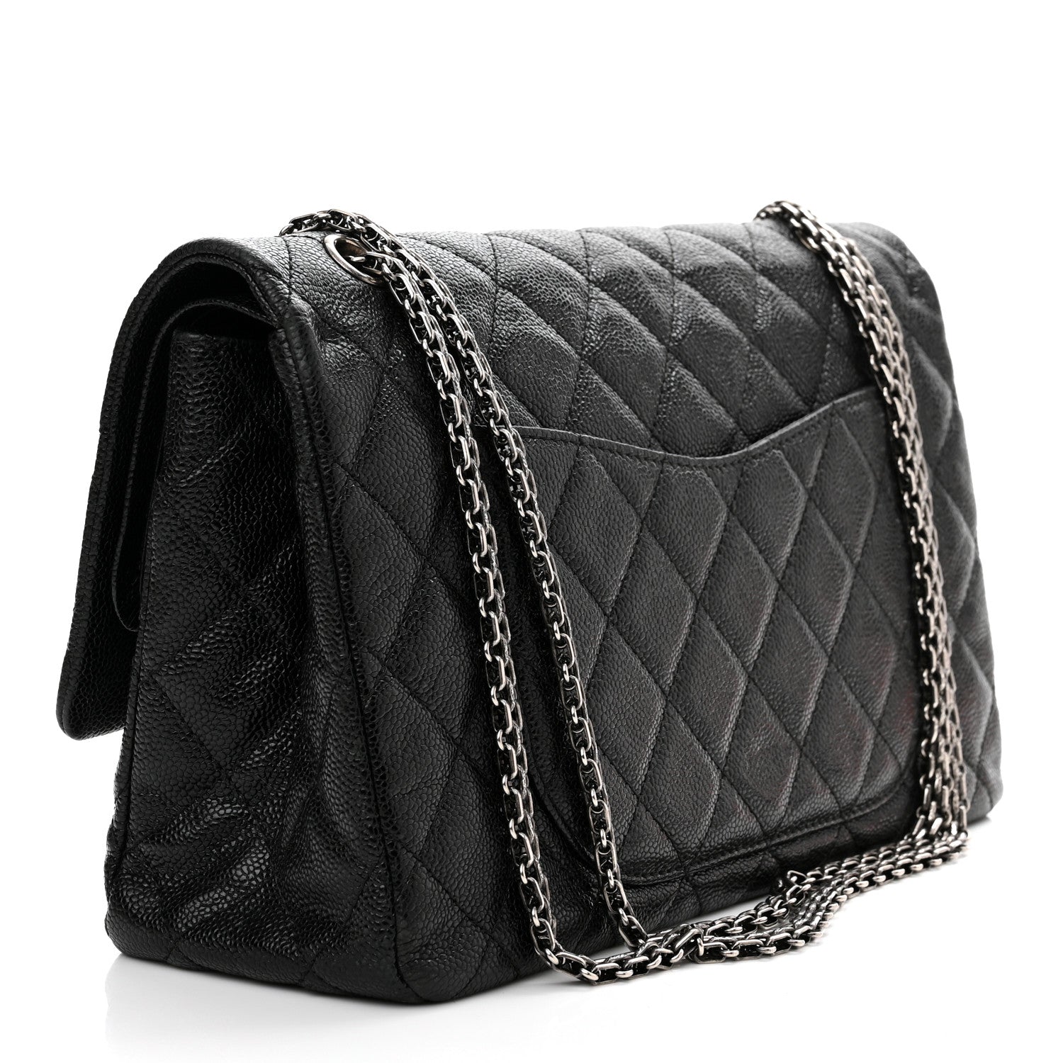 Chanel Caviar Quilted 2.55 Reissue 226 Flap Black 3 of 9