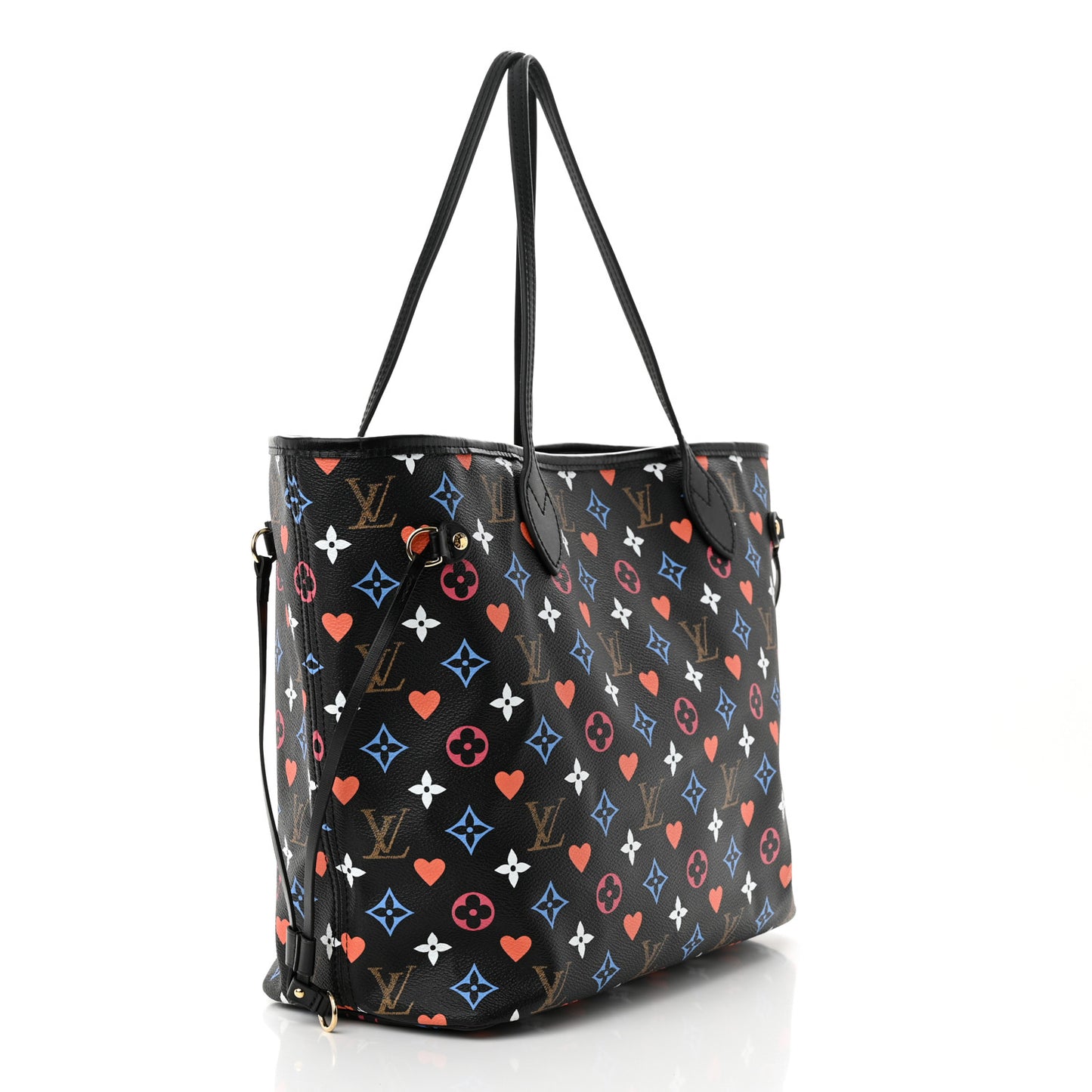 LOUIS VUITTON Game On Neverfull MM Black