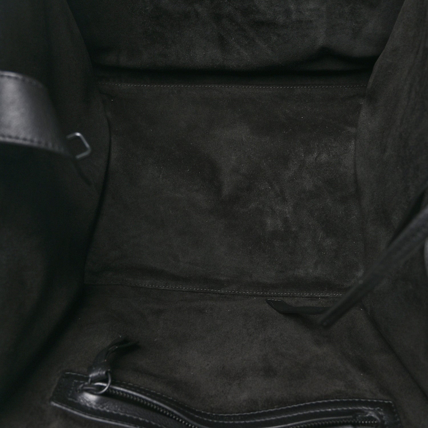 Celine Supple Calfskin Medium Phantom Luggage Black 7 of 12