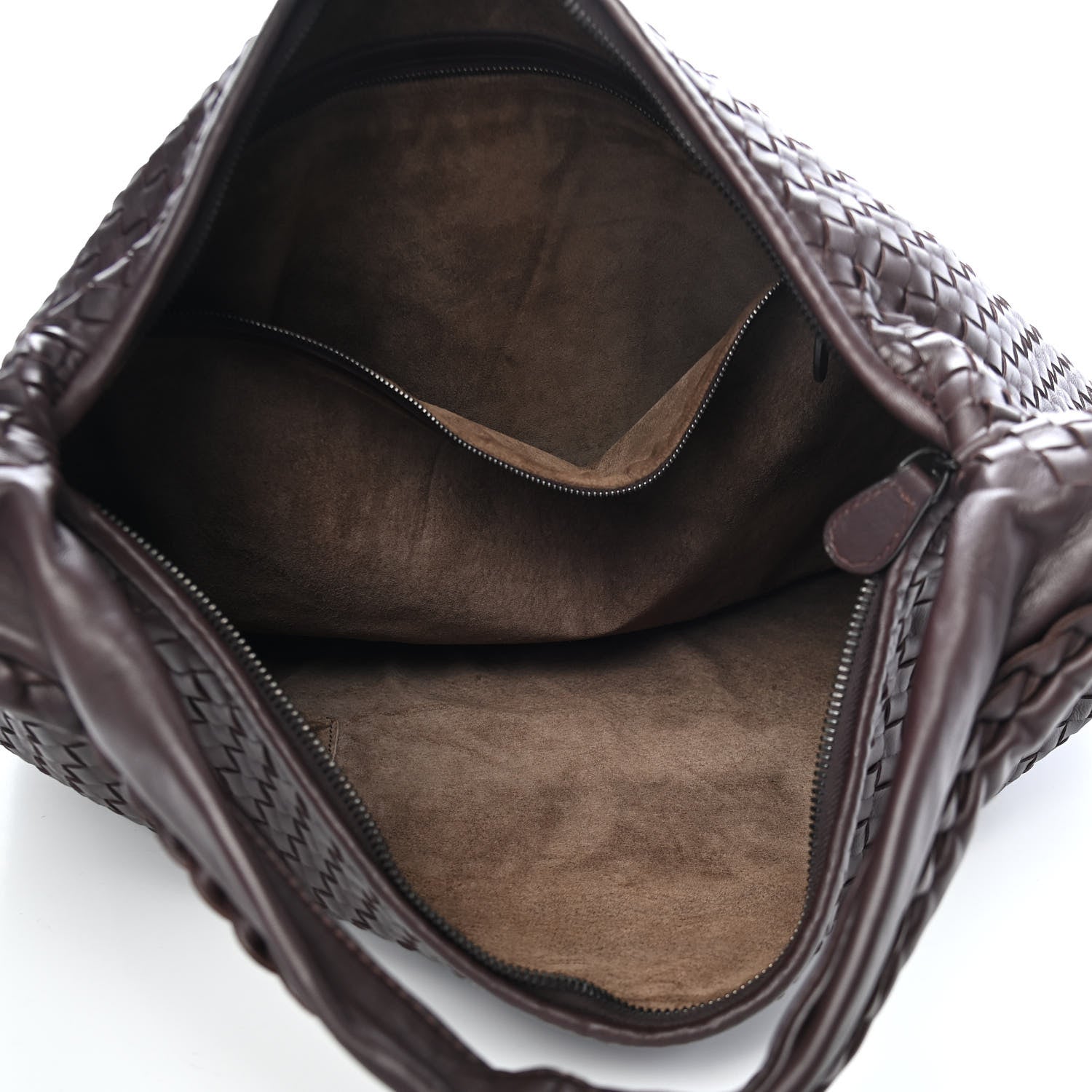 Bottega Veneta Nappa Intrecciato Large Veneta Hobo Ebano 5 of 10