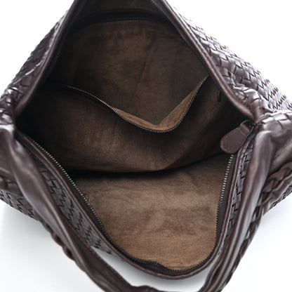 Bottega Veneta Nappa Intrecciato Large Veneta Hobo Ebano 5 of 10