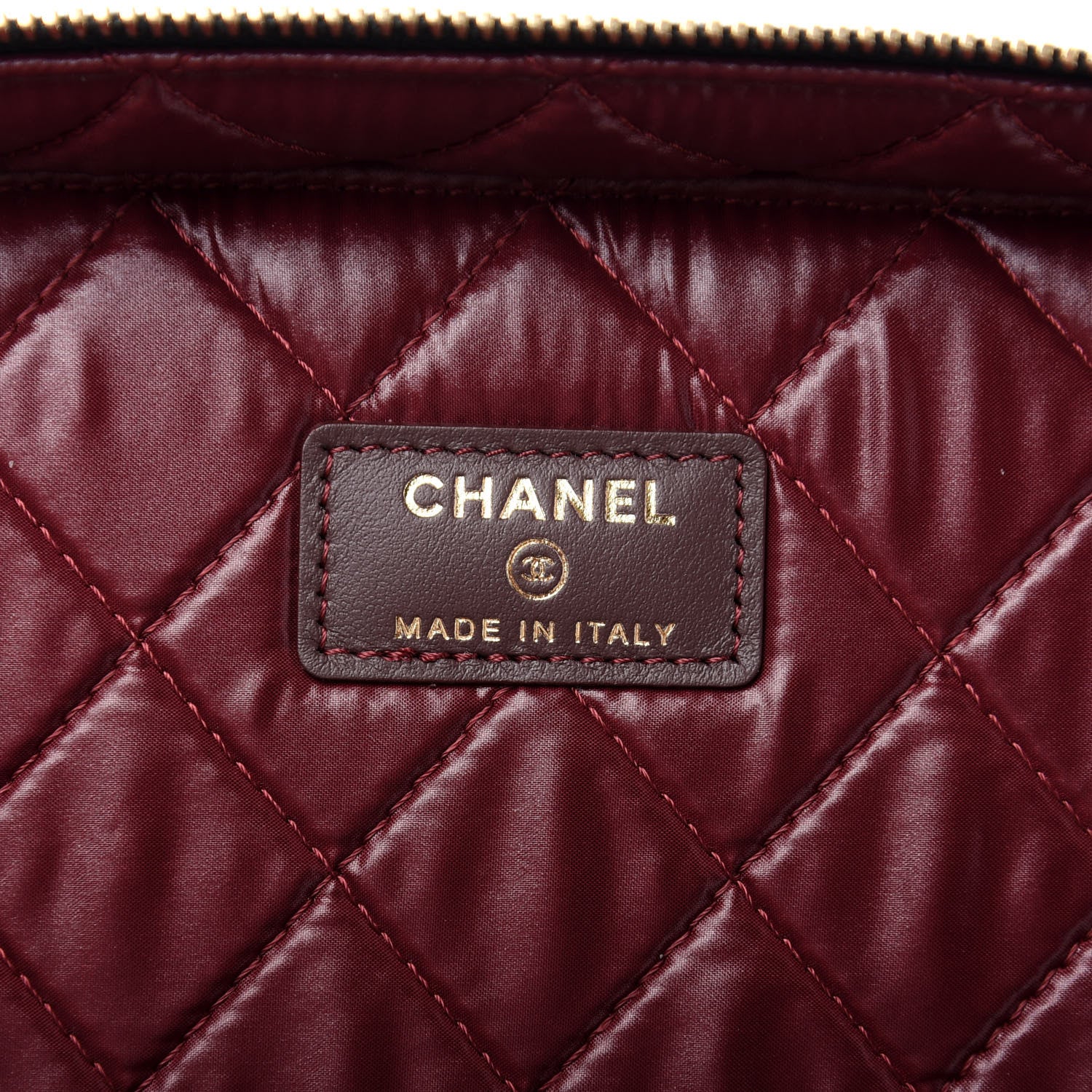 Chanel Caviar Quilted Large Vanity Pouch Black 8 of 9