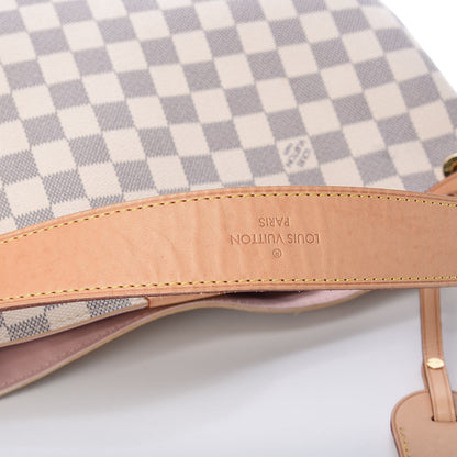 Louis Vuitton Damier Azur Graceful PM Rose Ballerine 10 of 11