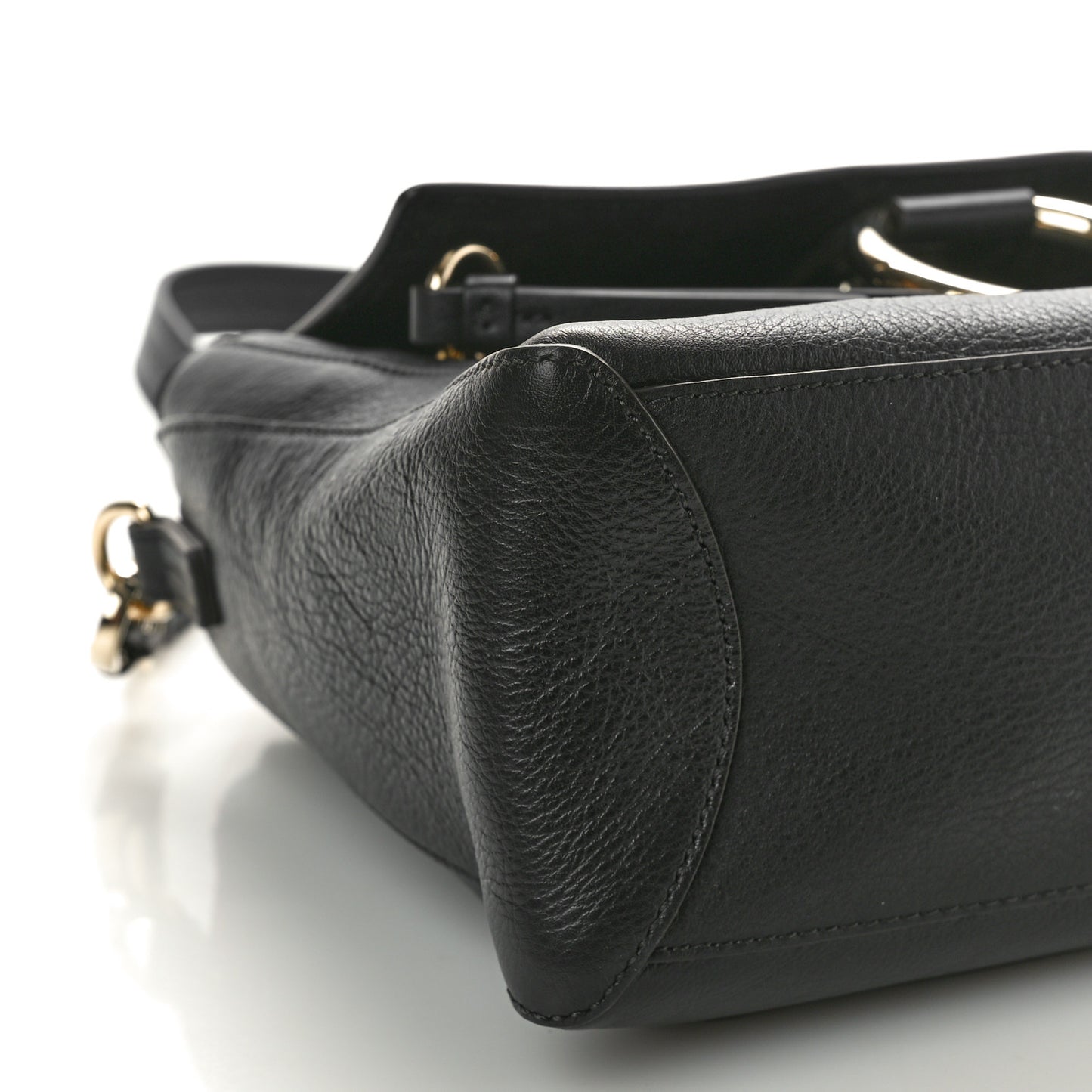 Calfskin Small Faye Day Shoulder Bag Black