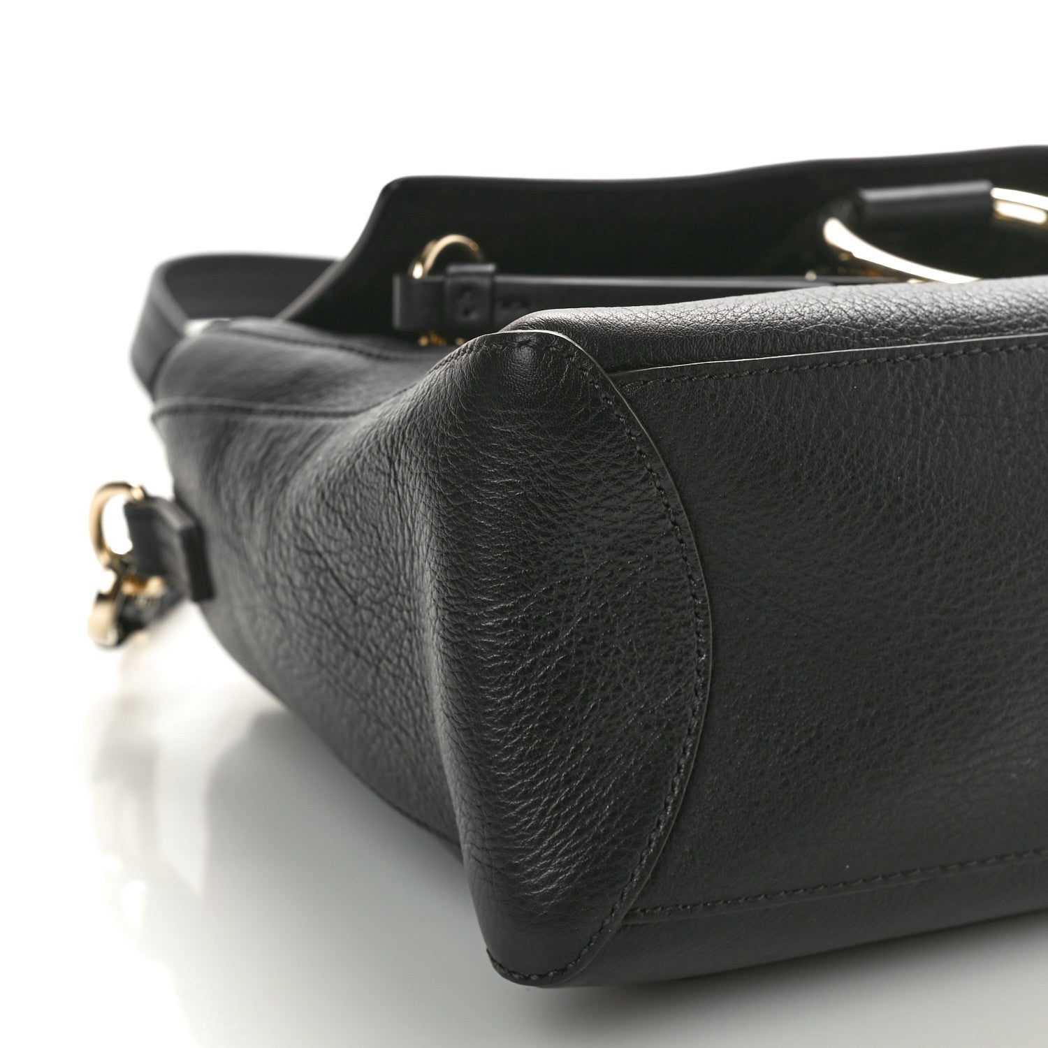 Chloe Calfskin Small Faye Day Shoulder Bag Black 8 of 9