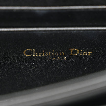 Christian Dior Lambskin Cannage Miss Dior Chain Pouch Black 6 of 12