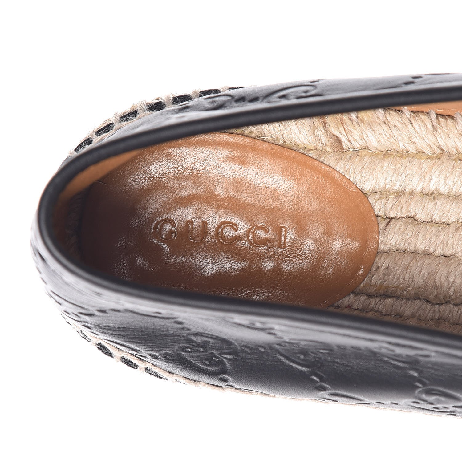 Gucci Guccissima Signature Espadrilles 41.5 Black 9 of 12