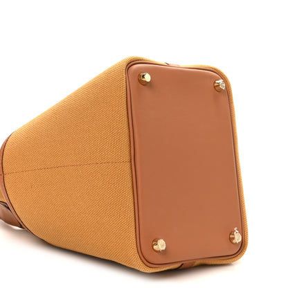 Hermes Toile Goeland Swift Cargo Picotin Lock 18 Desert Gold 9 of 10
