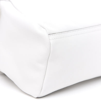 Givenchy Calfskin Velvet Logo Small Pandora White 8 of 9