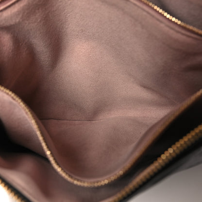 Louis Vuitton Lambskin Embossed Monogram Coussin PM Black 6 of 11