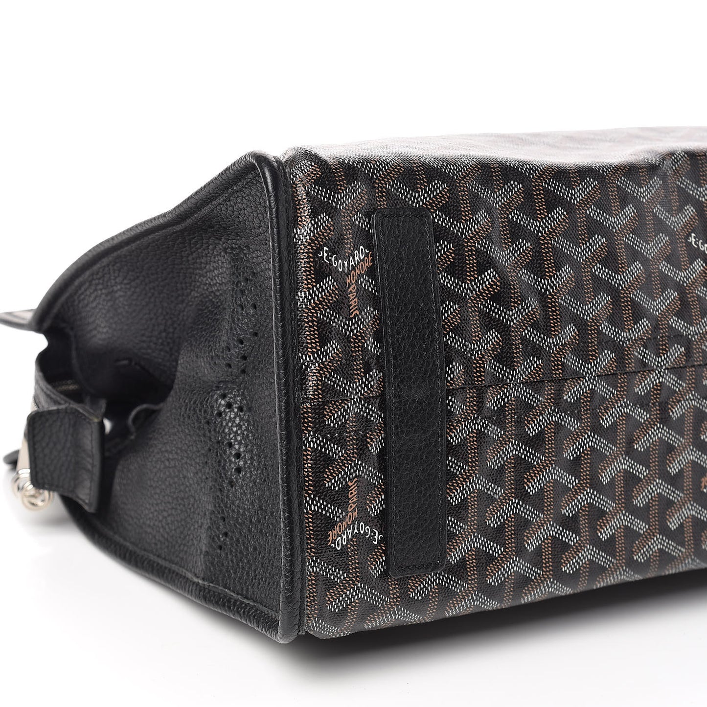 Goyardine Sac Hardy Pet Carrier PM Black