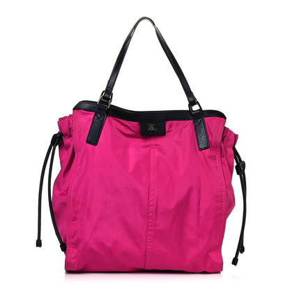 Burberry Nylon Buckleigh Packable Tote Bag Raspberry 1 of 17