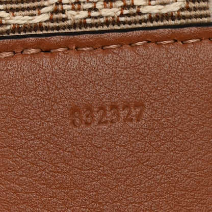 Loewe Calfskin Jacquard Anagram Strap Natural Tan 4 of 4