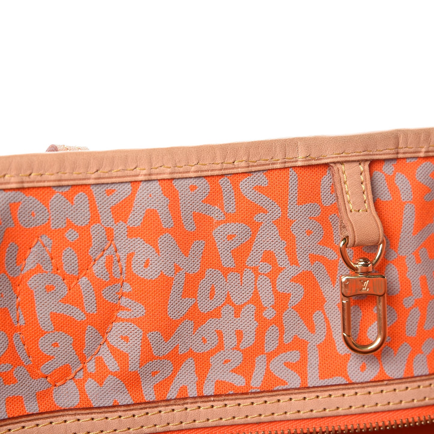Monogram Graffiti Neverfull GM Orange