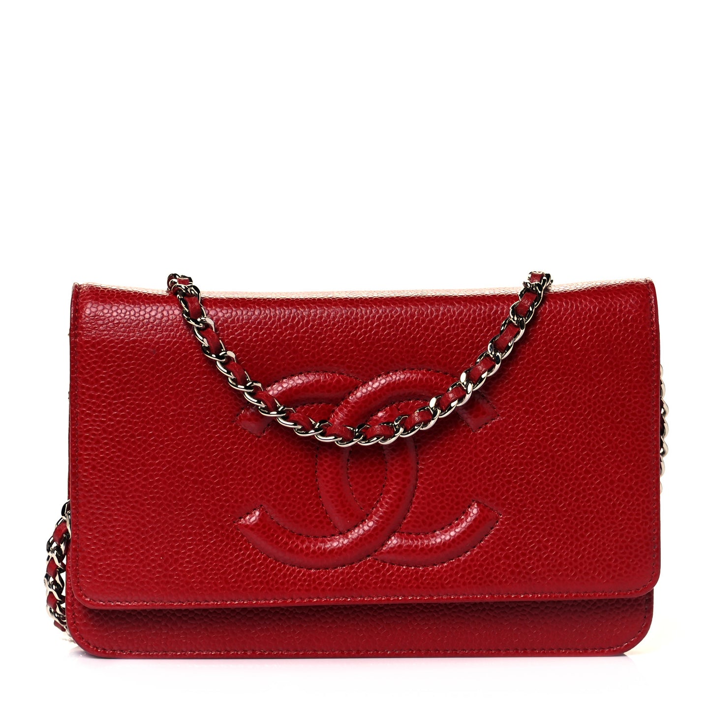 Caviar Timeless CC Wallet On Chain WOC Red