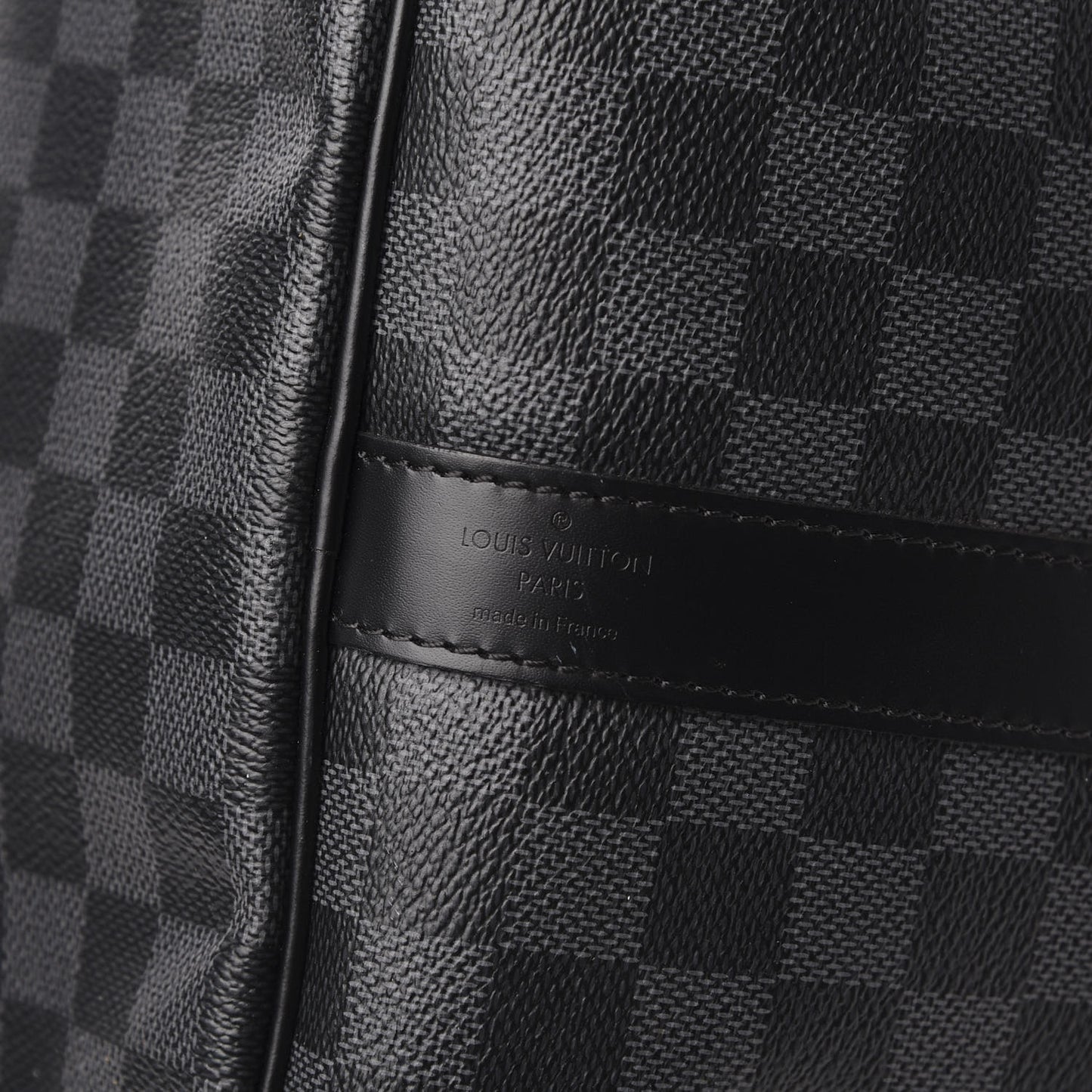 Damier Graphite Keepall Bandouliere 55