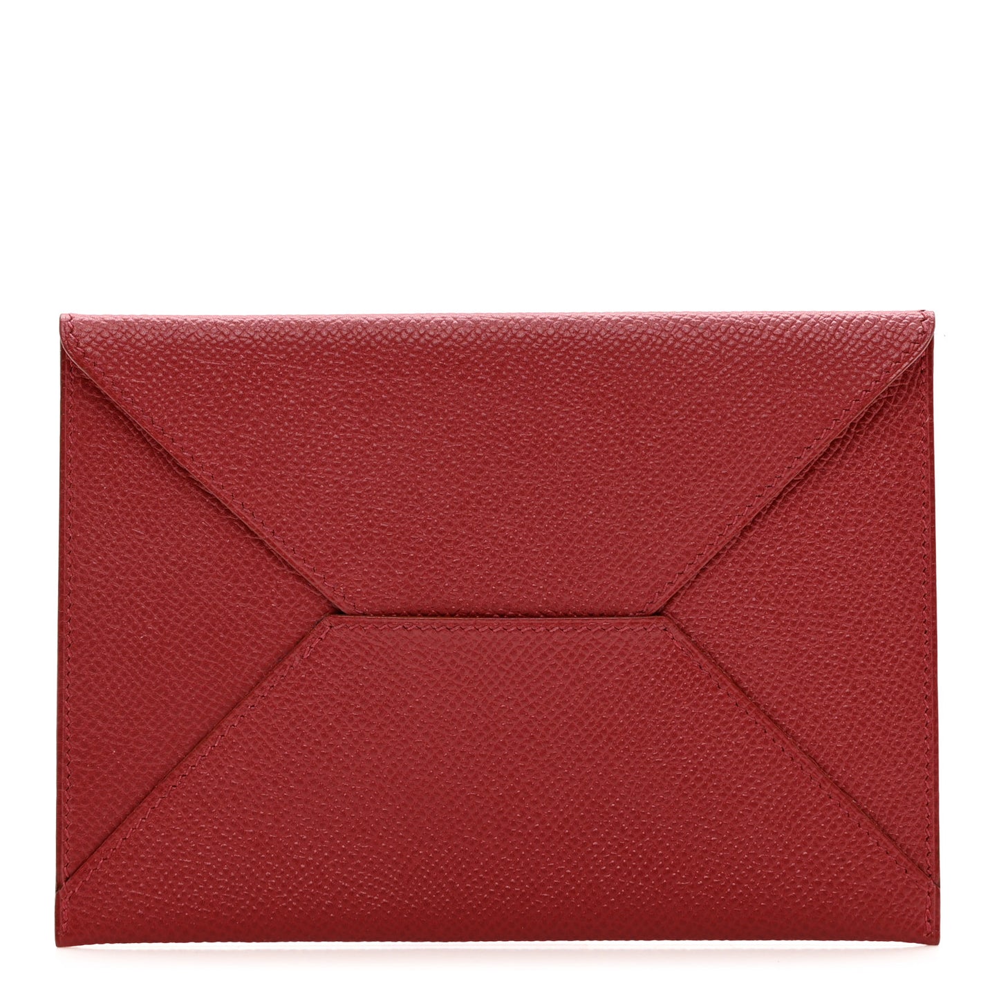 Epsom Large Envelope Clutch Rouge Garance
