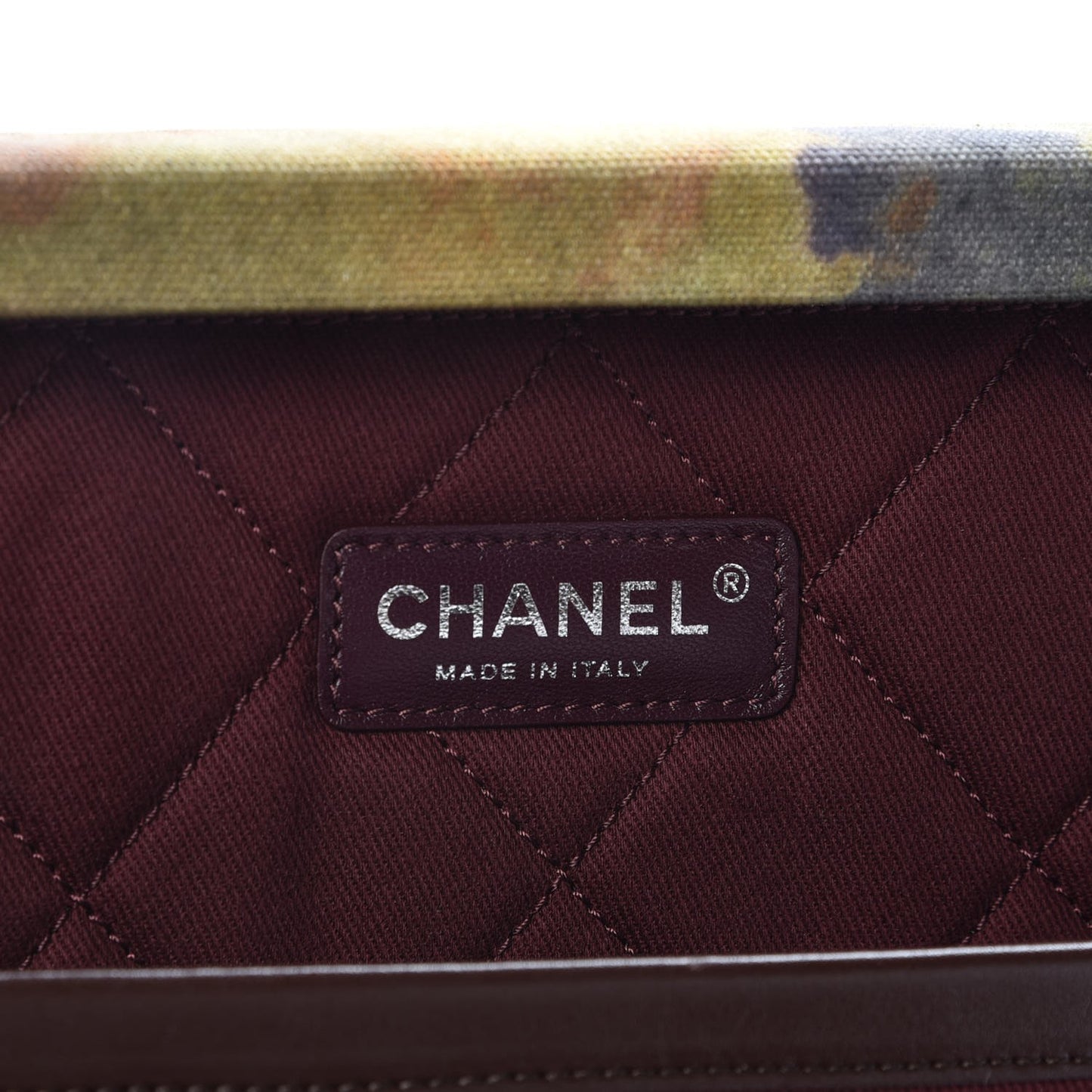 Washed Toile Graffiti On The Pavements Briefcase Khaki Multicolor