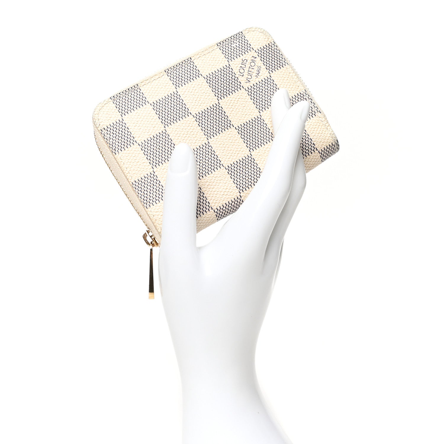 Louis Vuitton Damier Azur Zippy Coin Purse 2 of 9