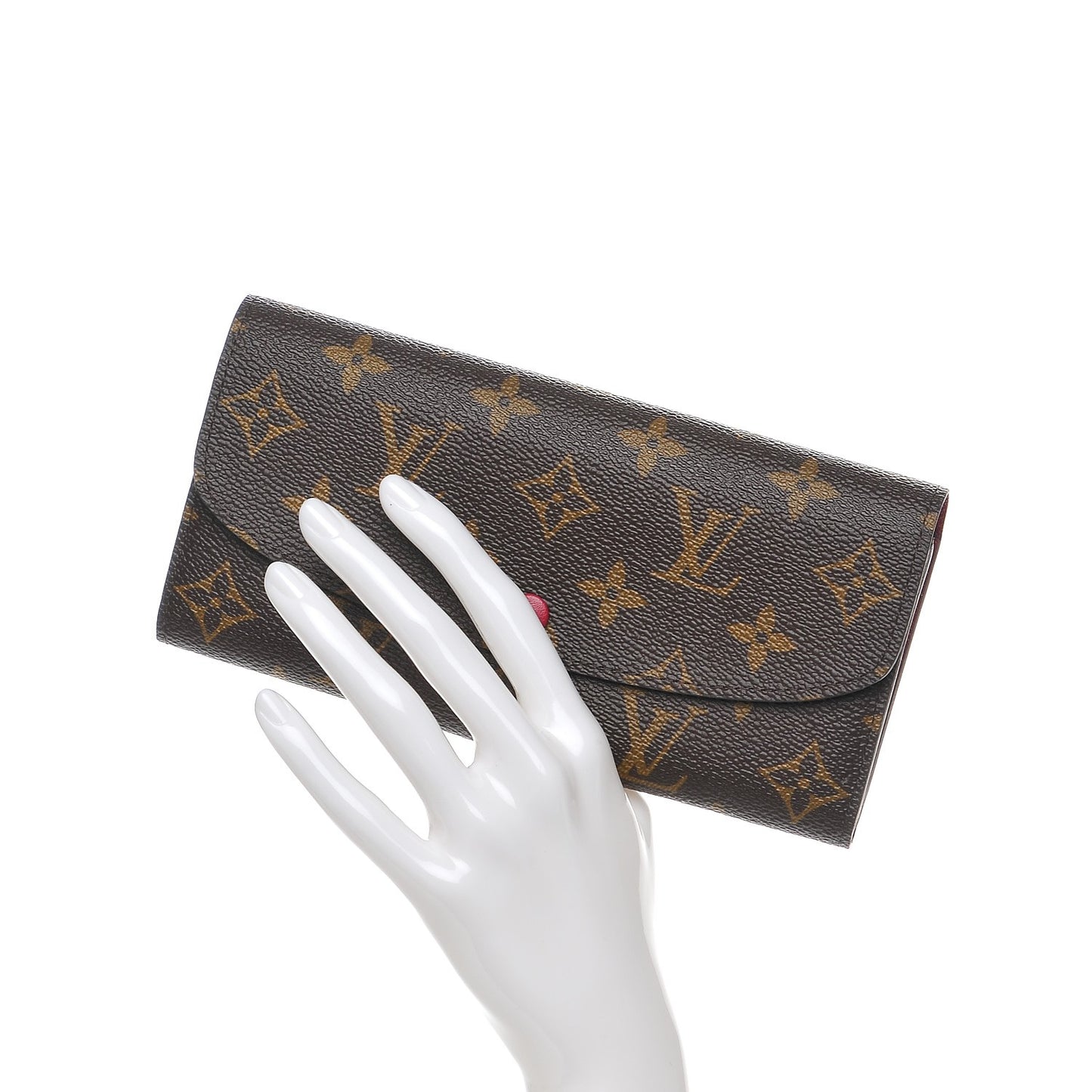 Monogram Emilie Wallet Fuchsia