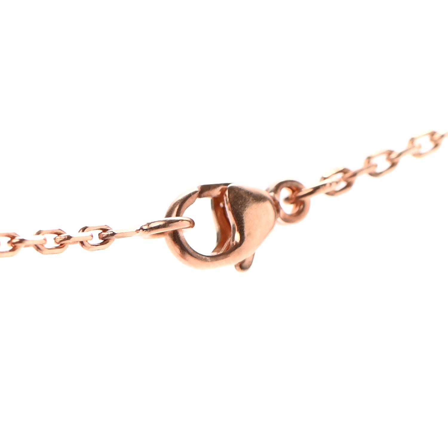 Hermes Rose Gold Mini Pop H Pendant Necklace Lilas 5 of 8