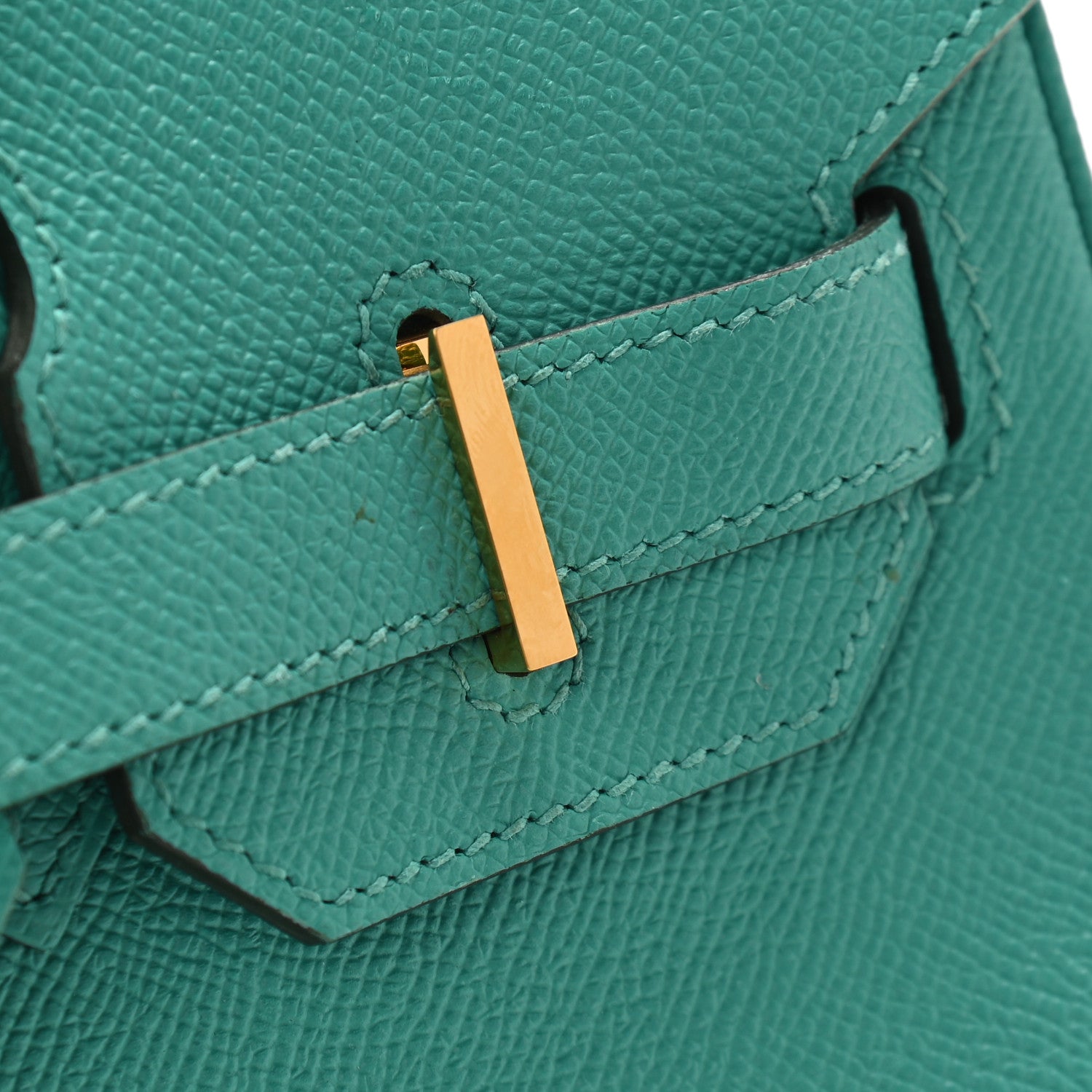 Hermes Epsom Birkin 30 Vert Verone 15 of 16