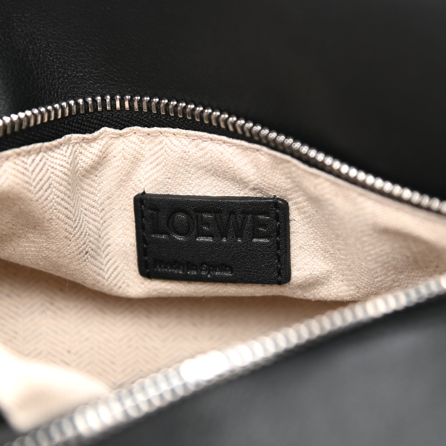 Loewe Calfskin Small Puzzle Bag Black 6 of 11