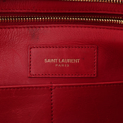 Saint Laurent Calfskin Medium Classic Y Cabas Fuchsia 6 of 14