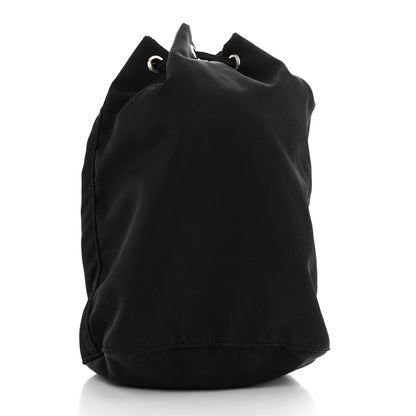 Prada Nylon Vela Drawstring Pouch Black 3 of 7