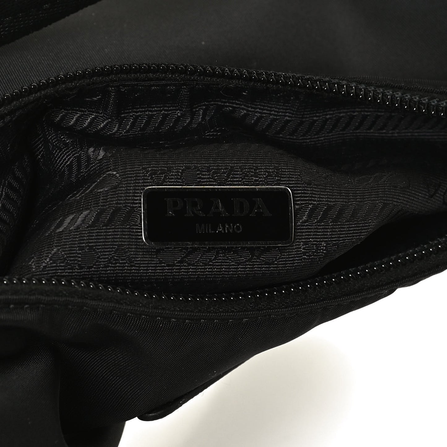 Tessuto Nylon Mini Re-Edition 2000 Bag Black