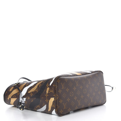 Louis Vuitton X LOL Monogram Neverfull MM Gold Silver 4 of 11