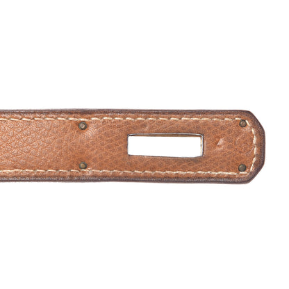 Hermes Courchevel Kelly Retourne 28 Gold 9 of 19