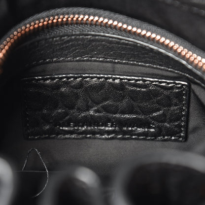 Alexander Wang Pebbled Lambskin Diego Bucket Black Rose Gold Hardware 6 of 6