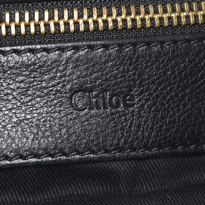 Chloe Calfskin Cary Zipped Shoulder Bag Black 6 of 15