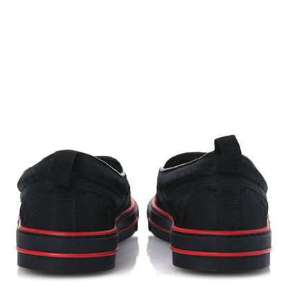 Gucci GG Nylon Mens 1977 Tennis Slip On Sneakers 11 Black 6 of 10