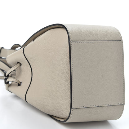 Loewe Grained Calfskin Mini Hammock Shoulder Bag Soft White 3 of 9