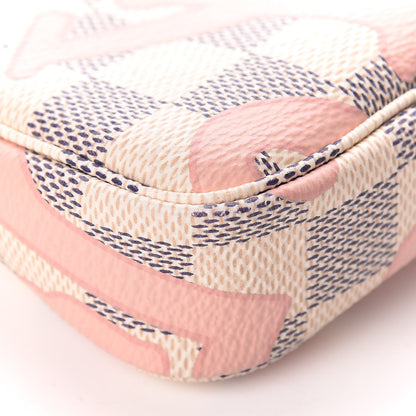 Louis Vuitton Damier Azur Tahitienne Mini Pochette Accessories 9 of 13