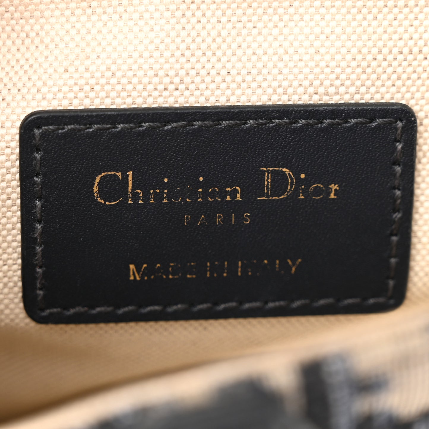 Oblique Mini Saddle Bag Blue