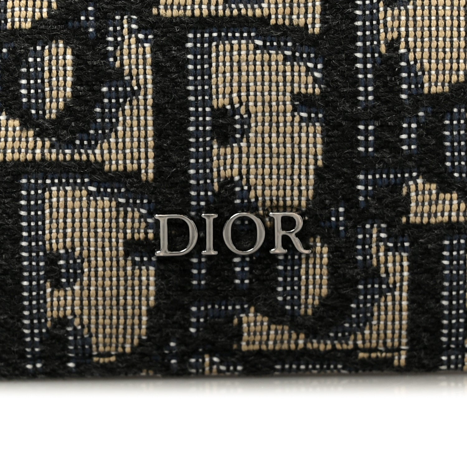 Christian Dior Oblique Compact Wallet Blue 11 of 12