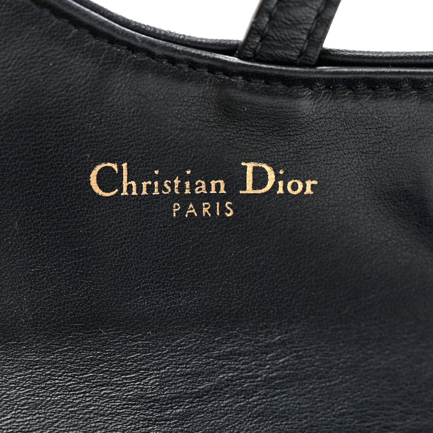 Christian Dior Oblique Nano Saddle Chain Pouch Blue 6 of 8
